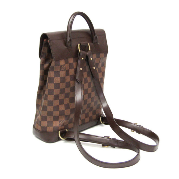 LOUIS VUITTON Authentic Brown Damier Backpack main image 12